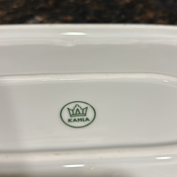 Vintage Kahla Large Oval Fish Serving Platter - Picture 5 of 9